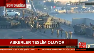 This Is How Turkish Troops Surrendered The Attempted Military Coup<em></em>